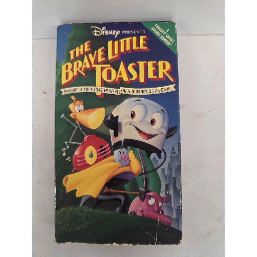 The Brave Little Toaster VHS Walt Disney Home Video Vintage 1991 Animated Movie
